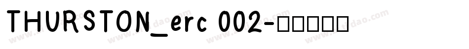 THURSTON_erc 002字体转换